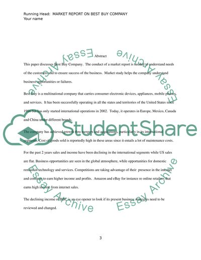 Best Buy Company Marketing