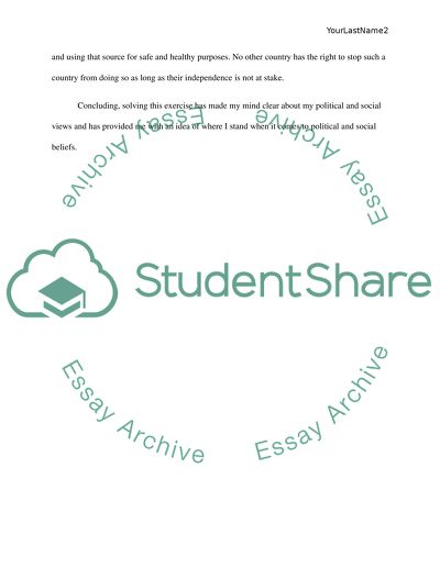 Political Compass and Political Socialization