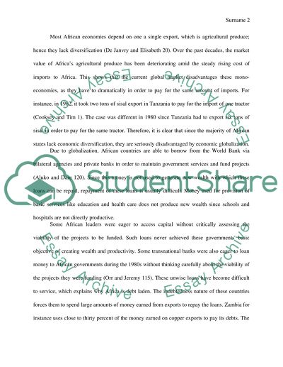 Poverty and How It Links to Globalization