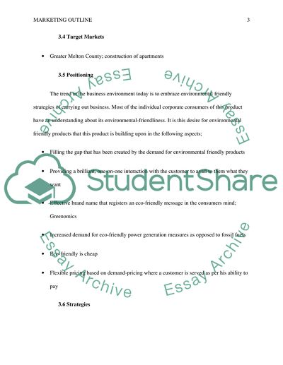 Greenomics Marketing Strategy