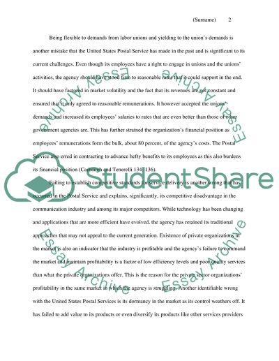 United States Postal Service