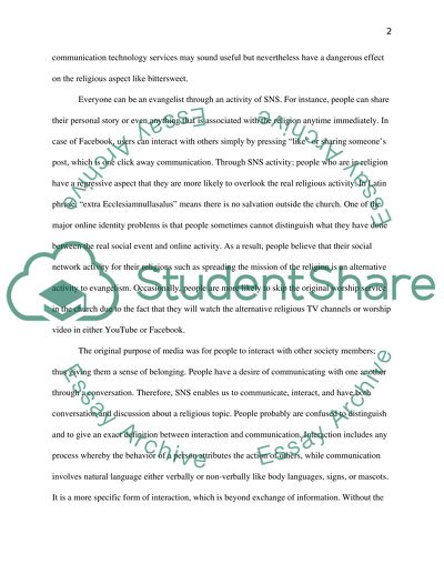 Social Network and Religion