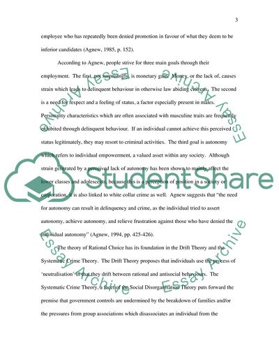 Theories of White-Collar Crime