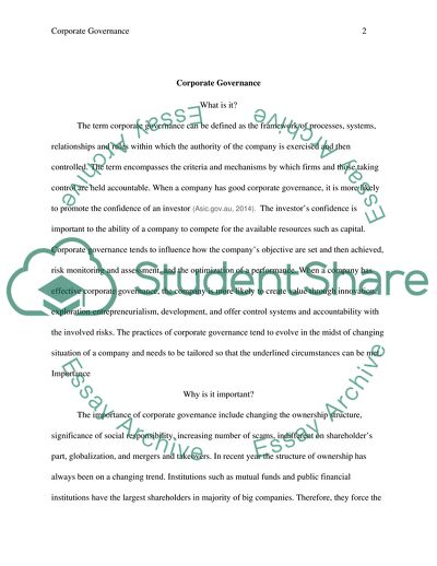 Laws That Govern Corporate Governance in Australia