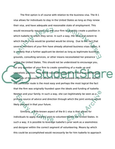 Business Immigration Law in the US