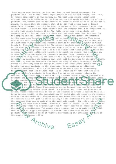 ( individual Posters presentation ) for my project