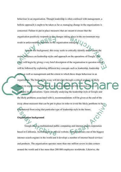 Organisations & people management