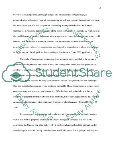 International relations: China abolishes the one-child policy