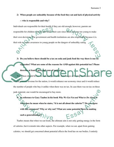 Why We Get Fat and What to Do About It