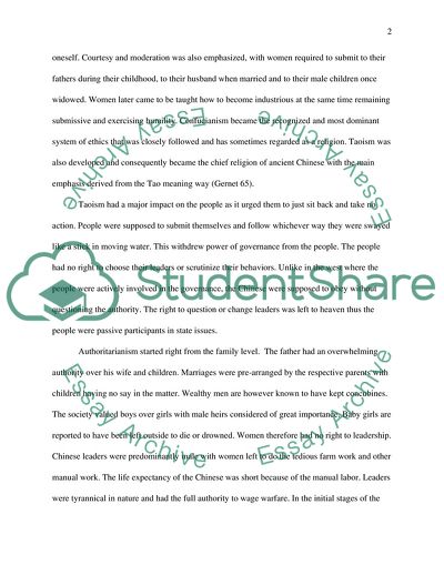 Power and the People in Ancient China