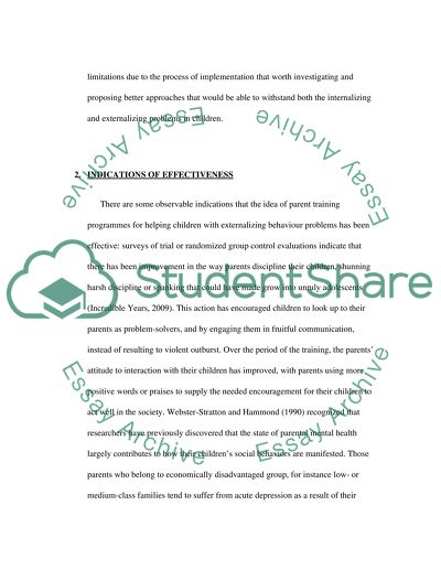 The Future of Parent Training Programs