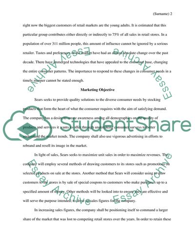 Sears Rebranding and Marketing Strategy