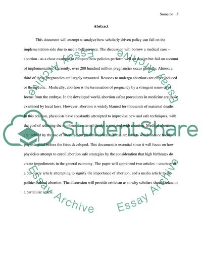 Issues in Sexuality: Scholarly vs. Popular Media