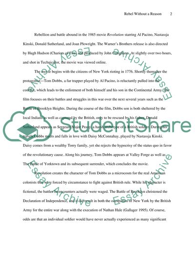 Movie Review of Revolution