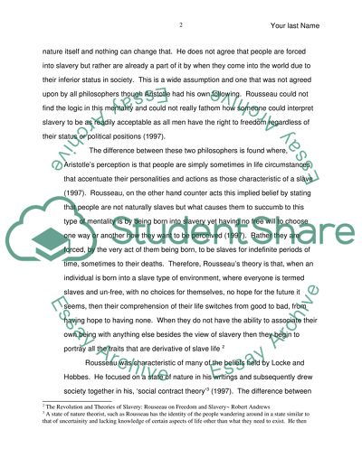 Family and the Idea of Slavery