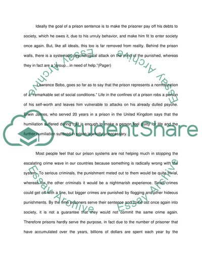 Life in Prison Walls