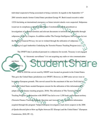 Terrorist Finance Tracking Program