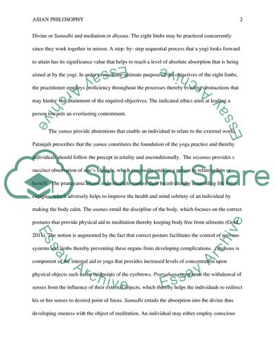 The Patanjalis Ethics