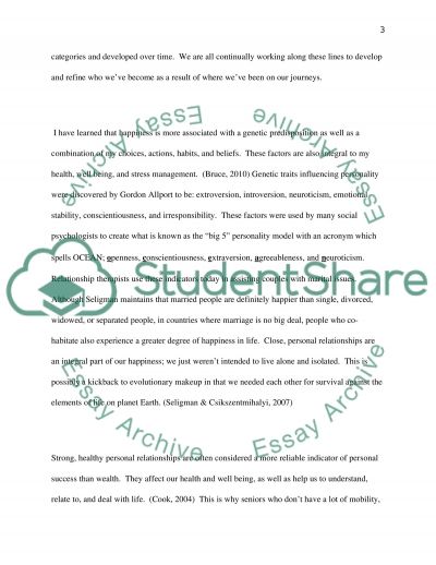 Environmental reflective essay
