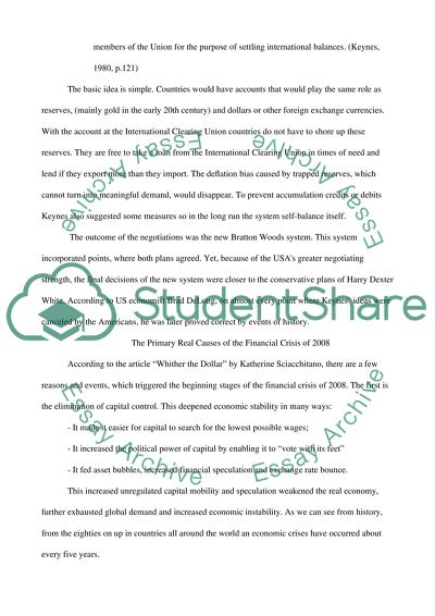 Economics _ Whither the Dollar