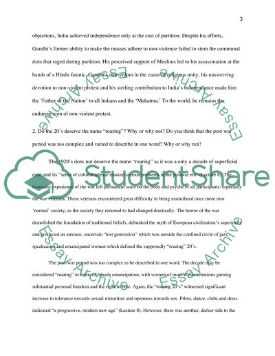 Revolution, the 20s, The Great Depression, and anti-colonialism