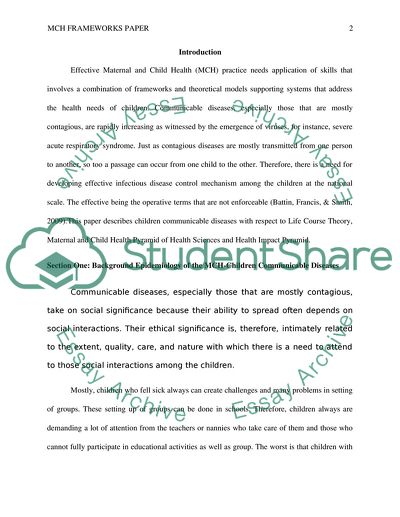 Children Communicable Diseases