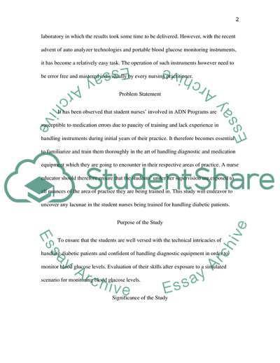 Increase in Diabetic Blood Sugars