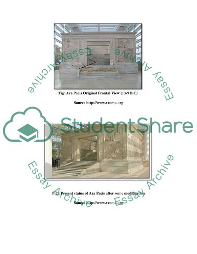 In what ways does the Ara Pacis Augustae reflect Augustus vision of a Roman golden age