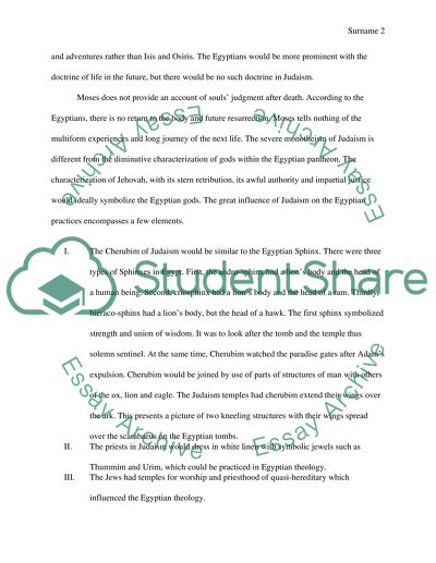 Christianity and Judaism in Ancient Rome and Ancient Egypt