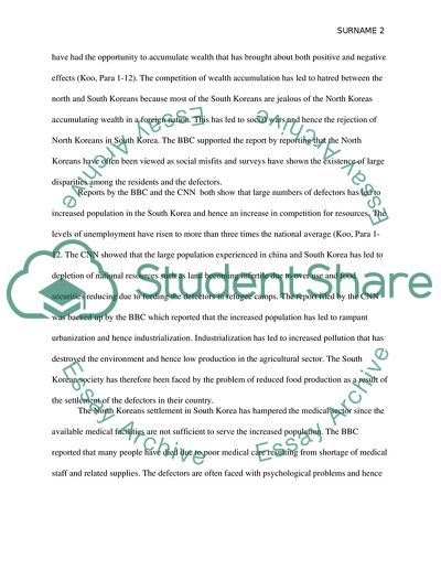 North Korea defectors effect on South Korean society. is positive or negative