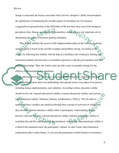 Management research assignment