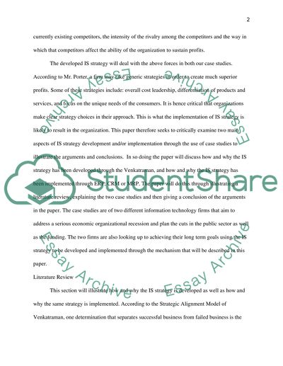 IS Strategy Development and Implementation