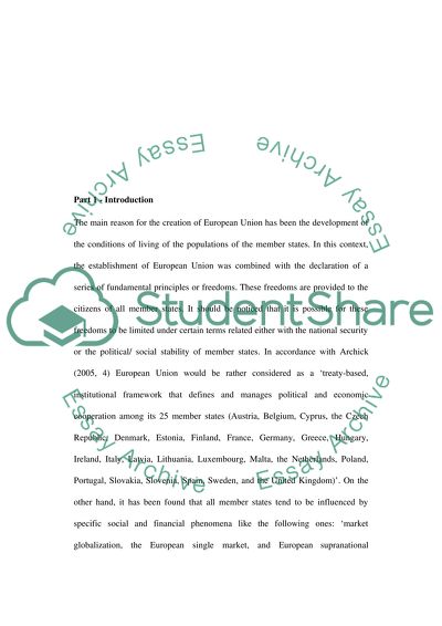 Labour and Capital Mobilising Within the EU