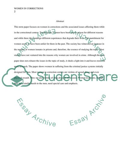 Women in Corrections