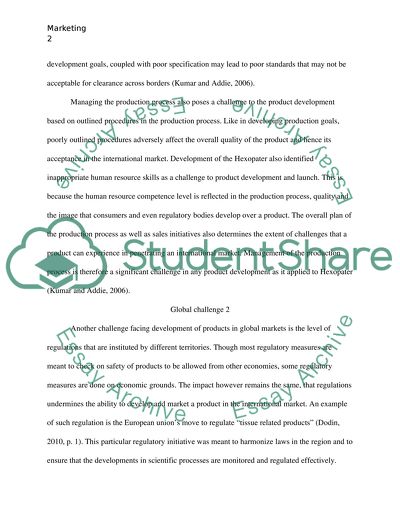 Challenges Faced by a Company When Developing New Products in the Global Economy