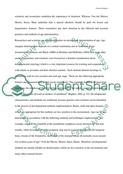 Developmental and Degenerative Methods of Age Determination in Human Skeletal Remains