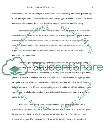 Is Abortion Always Wrong