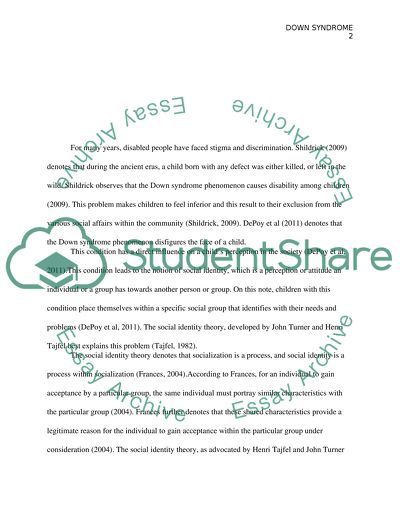 Children Who Are Born with Down Syndrome