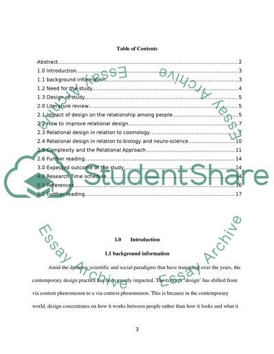 Impact of Design on the Relationship among People