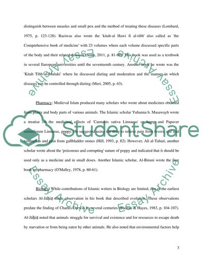 The most notable discoveries in biology, medicine and pharmacy during the Golden Age