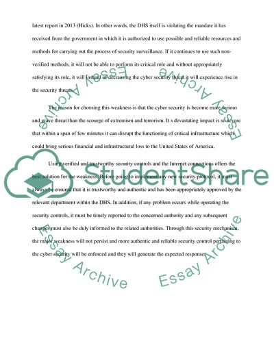 Department of Homeland Security