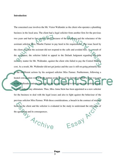 Solicitor and Client Costs