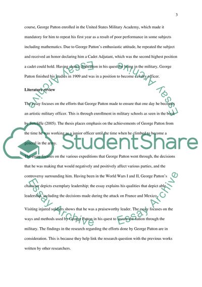 The Life of General George Patton