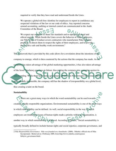 Nike: Emerging Business Themes