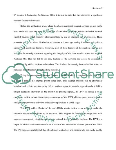 Security issues involved with the transition of IPv4 to IPv6