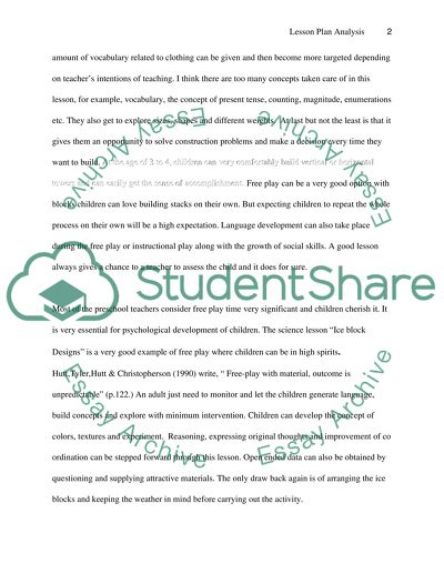 A Natural History of the Pre-School