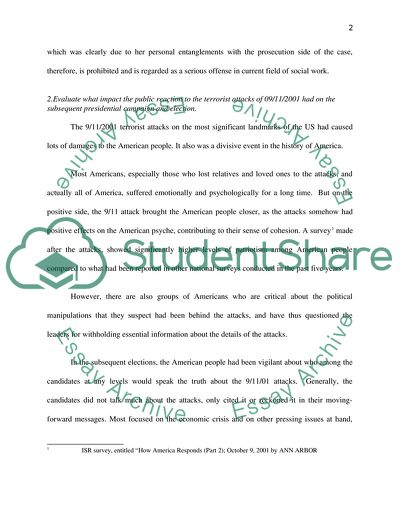 The Explanation of Social Issues