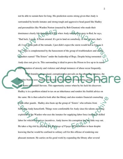 The Shawshank Redemption:A Place Where Humanity Is Put to Test