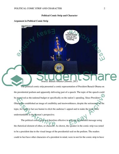 Political Comic Strip & Character