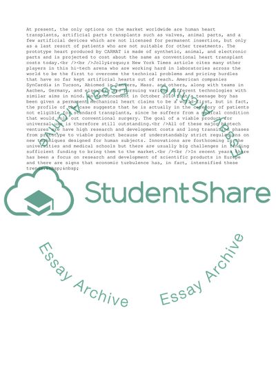 Business in France: CARMAT